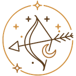 Sagittarius zodiac sign illustration