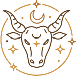 Taurus zodiac sign illustration