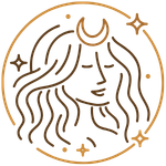 Virgo zodiac sign illustration